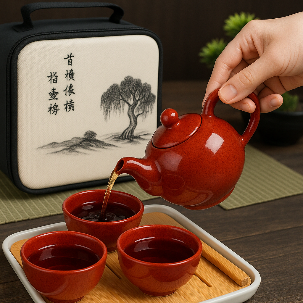 Akane 茜 Tea Set