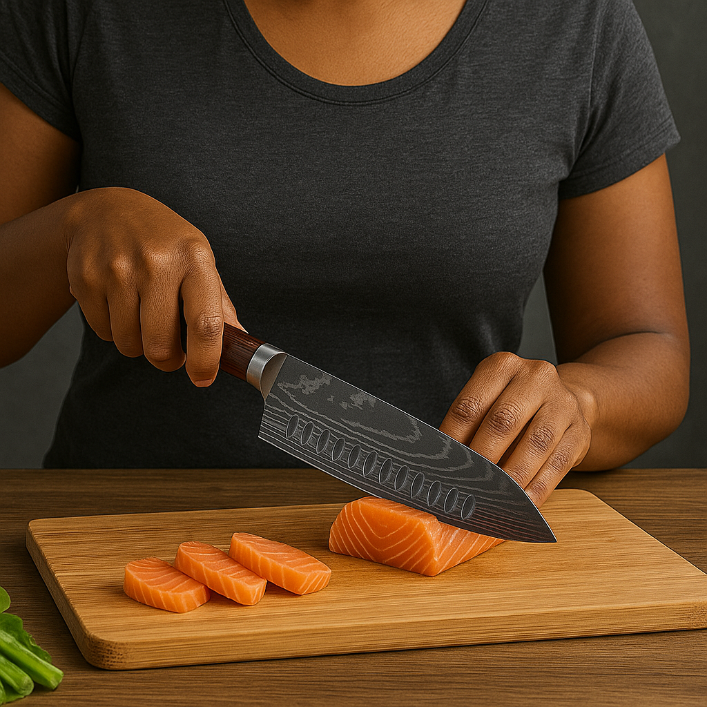 Shinkai 深海 7″ Santoku Knife