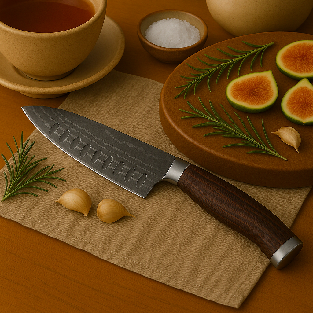 Shinkai 深海 7″ Santoku Knife