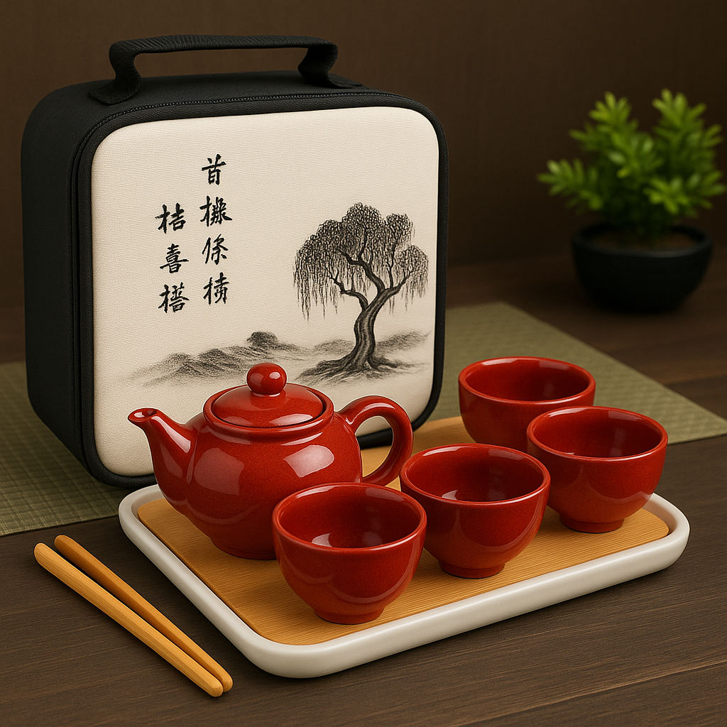 Akane 茜 Tea Set
