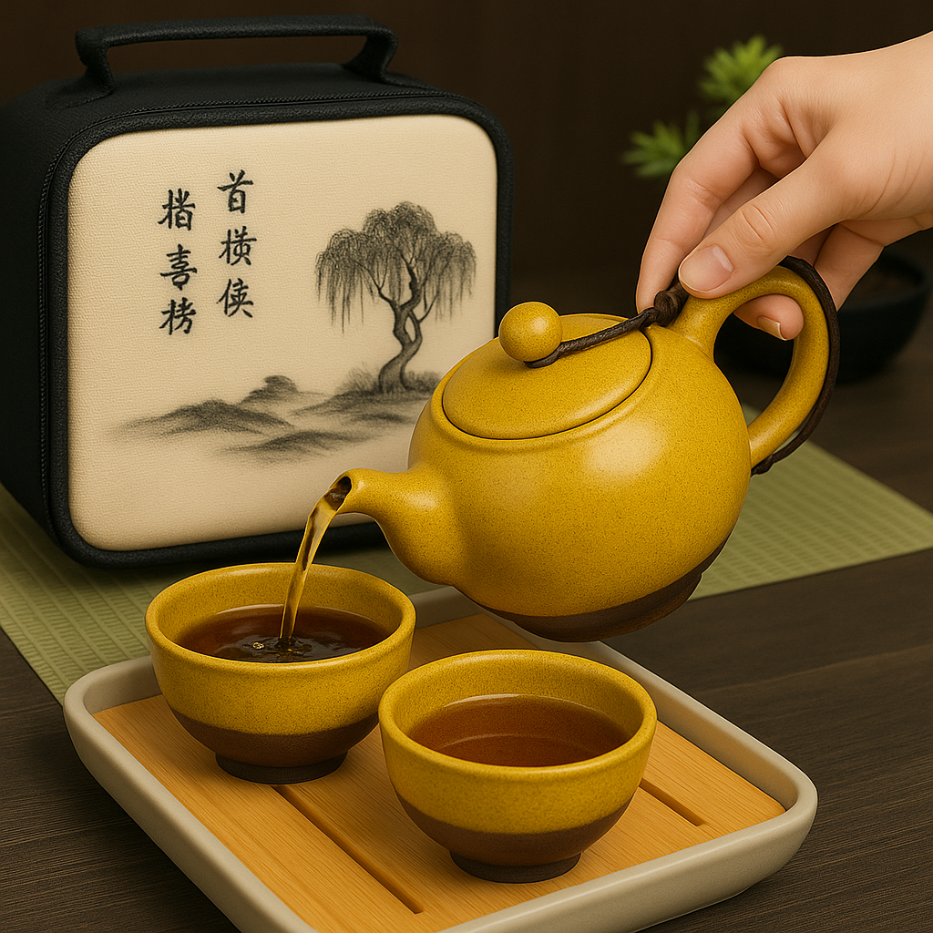 Golden Dusk 茶影 Tea Set