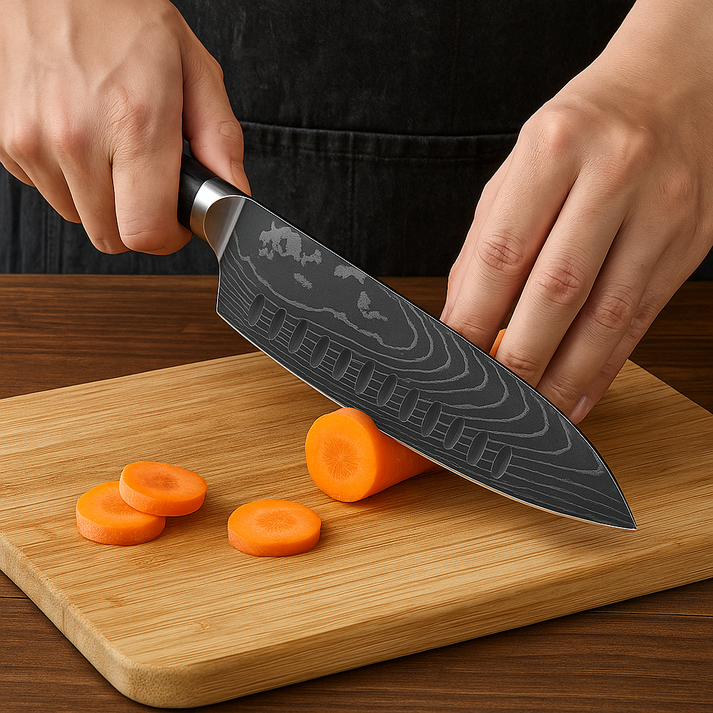 Shinkai 深海 7″ Santoku Knife