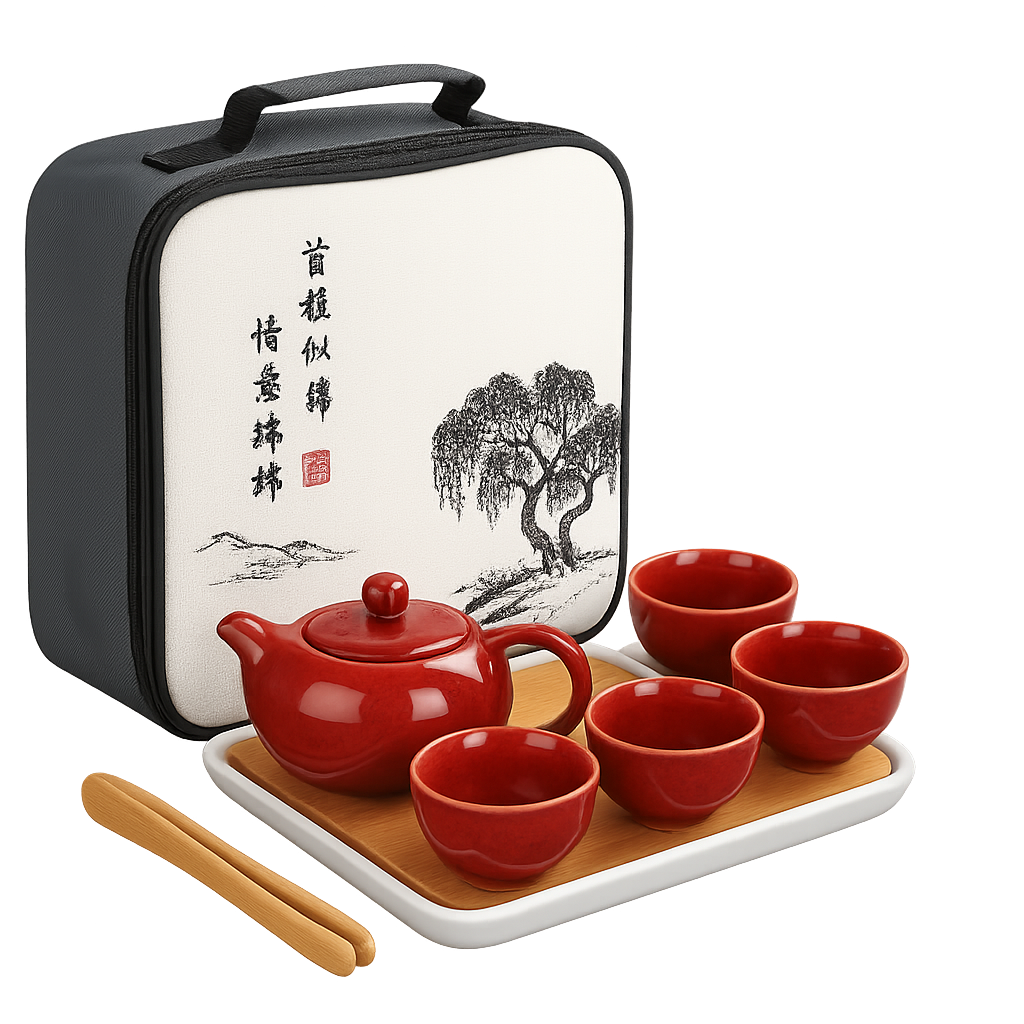 Akane 茜 Tea Set