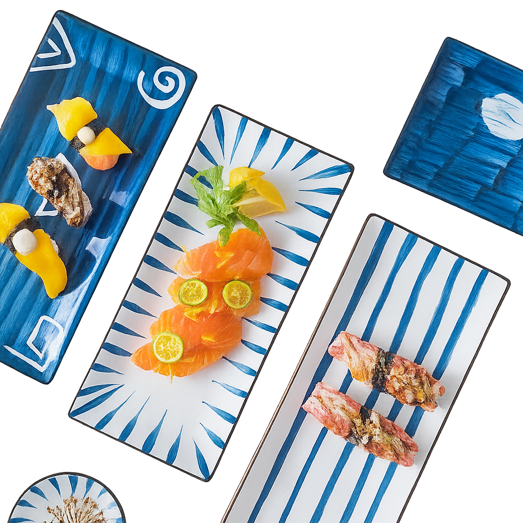 Aozora 青空 Sushi Plates